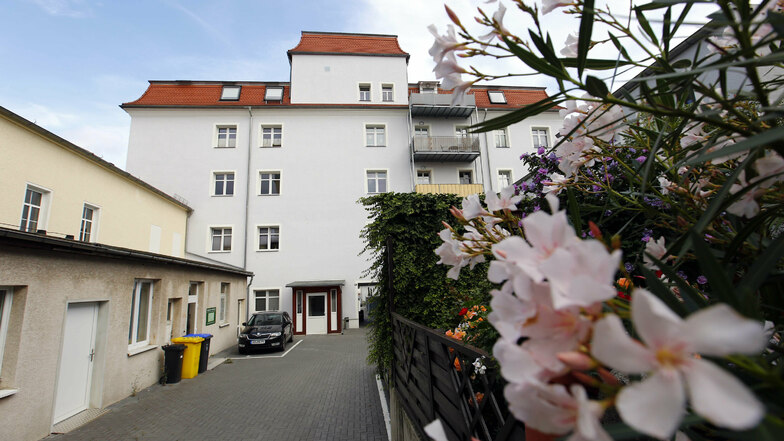 Aus der früheren Berufsschule auf der Goethestraße ist eine Wohnanlage geworden.