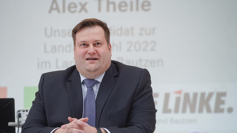 Alex Theile ist der gemeinsame Kandidat von Linke, SPD und Bündnis 90/Die Grünen für die Landratswahl im Kreis Bautzen.