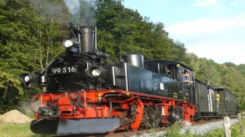 Bahnhofsfest mit Dampf - das verspricht Lohsdorf an diesem Wochenende.