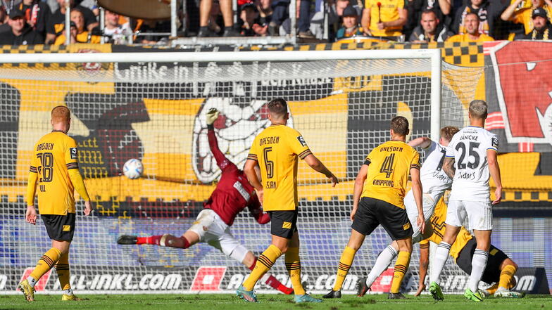 Die Serie reißt: Dynamo verliert gegen Saarbrücken