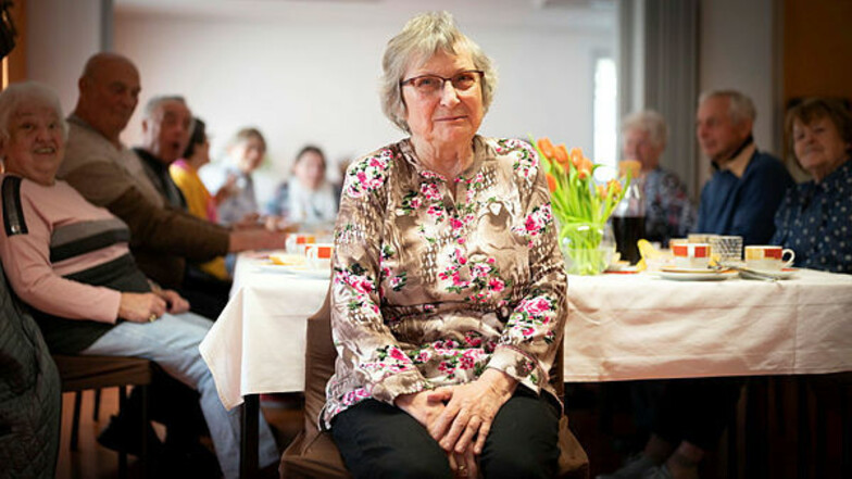 Irmhild Kunze hat im Nachbarschaftsverein ihre Einsamkeit überwunden. Drei Mal pro Woche nimmt die Seniorin am Vereinsprogramm teil.