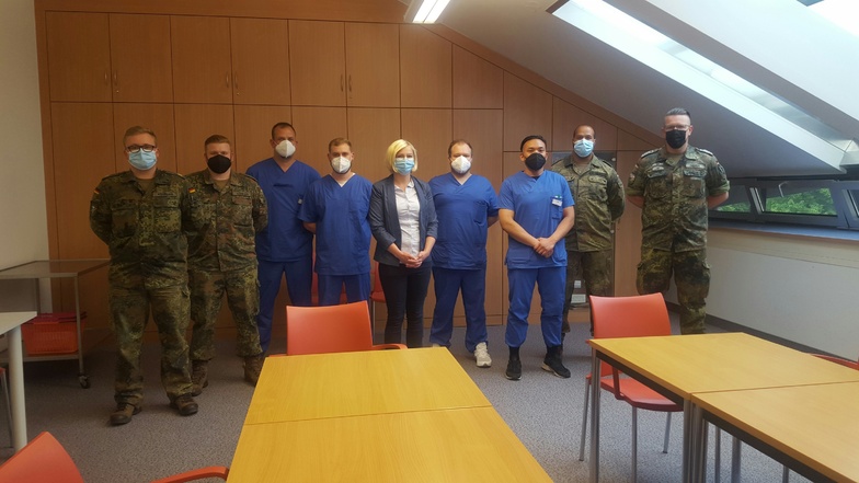 Klinikum: Soldaten beenden Corona-Einsatz