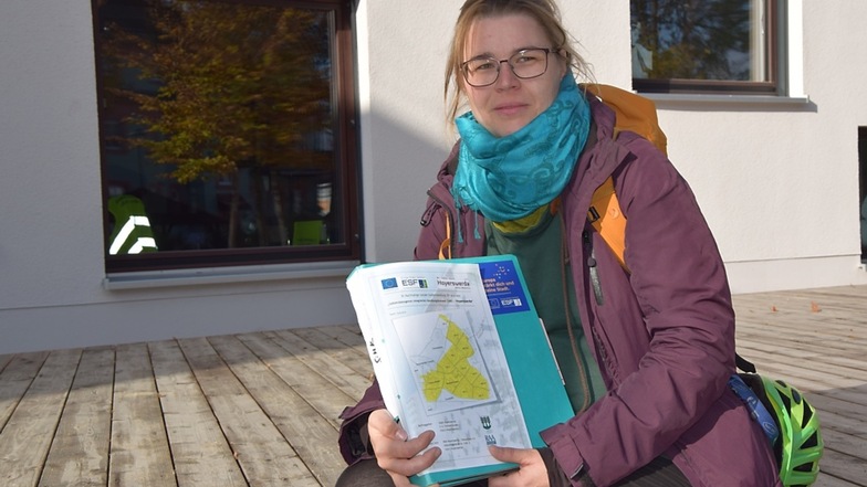 Julia Kieschnick beschäftigt sich in den kommenden zwei Jahren mit dem Projekt „Stadtteilanker-Bürgerwiesen“ in Hoyerswerda.