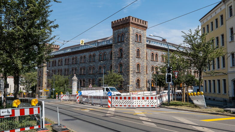 Kreisverkehr in Görlitz bald wieder offen