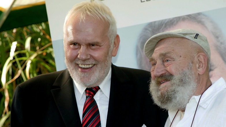 2009 beim Geburtstag auch dabei: Schauspieler Rolf Hoppe. Er starb im November 2018.