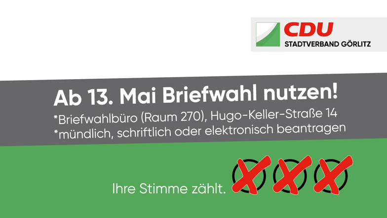 Stadtratswahl in Görlitz am 9. Juni: CDU Görlitz stellt starke Kandidatenliste vor