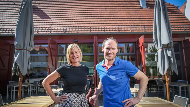 Jana Wittig und Olaf Kranz feiern Geburtstag mit ihrem Lokal "Schmidt's".