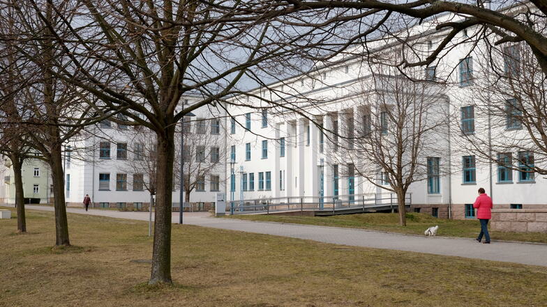 Der Campus der Hochschule Meißen an der Herbert-Böhme-Straße in Meißen. Am 11. Januar ist hier Tag der offenen Tür.