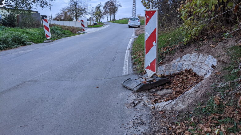 Offensichtlich sinnlose Schleuse in Heynitz.