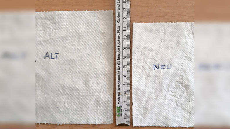 Nicht mal beim Klopapier vor den Tricks der Hersteller sicher: Bei diesem Toilettenpapier von Lidl blieb zwar die Blattzahl gleich, dafür wurde die Rollenhöhe verkleinert.
