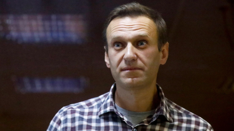 Im Februar sah Nawalny so aus.
