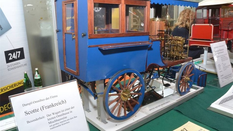 Diese Modelle zeigen wie in Deutschland und Frankreich Ende des 19. Jahrhunderts der Nahverkehr unter Dampf funktionierte.