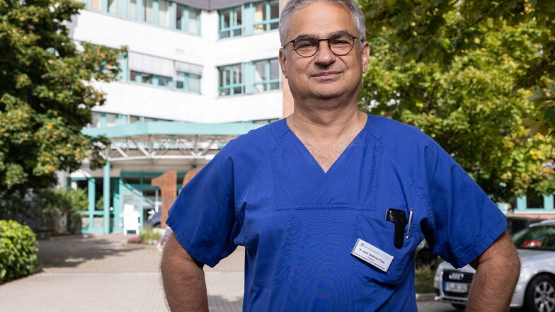 Dr. Matthias Popp ist der Chefarzt der Anästhesie am Standort Freital der Weißeritztal-Kliniken.