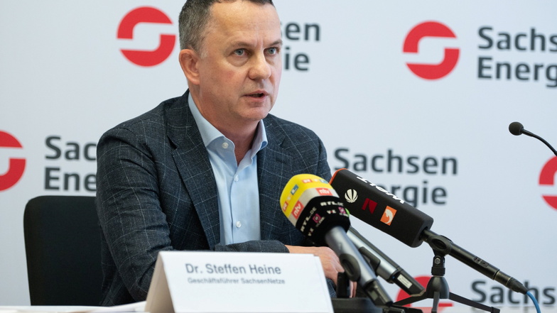 Steffen Heine ist der Geschäftsführer von Sachsen-Netze. Man nehme den Stromausfall zum Anlass, das Umspannwerk Dresden Süd, aber auch andere Anlangen auf ihre Sicherheit zu überprüfen, sagte er am Dienstag.