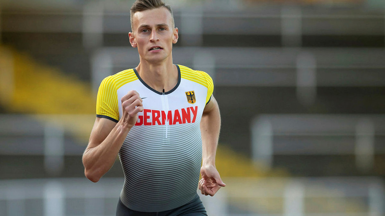 Der Dresdner Karl Bebendorf startet bei der WM in Doha über 3.000 Meter Hindernis.