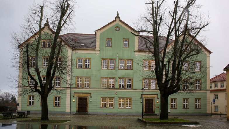 Die 1. Oberschule in Kamenz.
