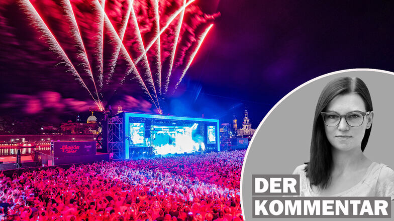 Feuerwerk zur Kaisermania in Dresden: Warum hat die Stadt nicht nein gesagt?