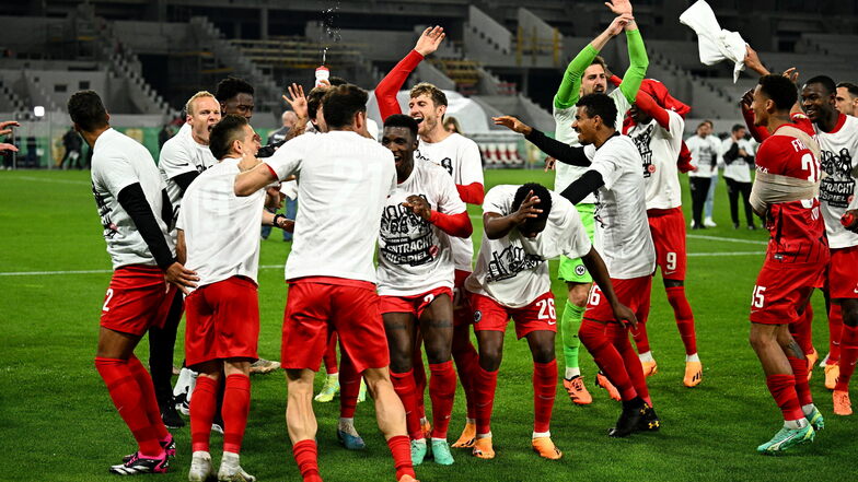 Mit Doppelschlag ins Finale gegen Leipzig: Frankfurt träumt vom nächsten Titel