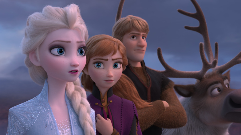 Königin Elsa, Anna, Kristoff und Rentier Sven sind von der Leinwand in die Kinderzimmer gezogen.