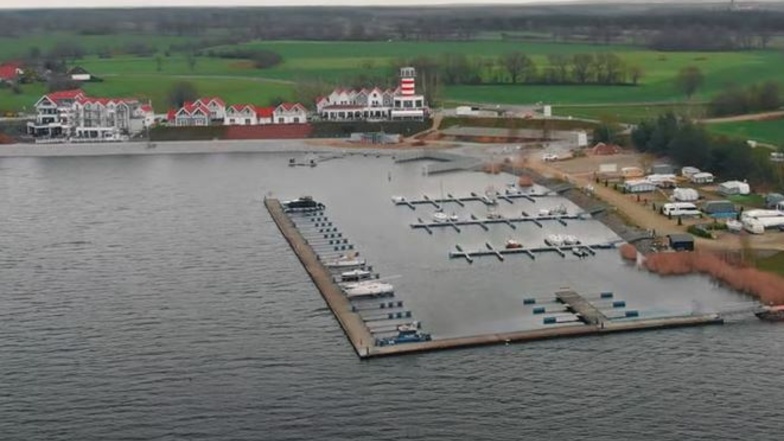 Hier ist der 1. Wassersportverein Lausitzer Seenland zu Hause. Von der Sparkasse bekommt der Verein ein Preisgeld von 3.000 Euro.