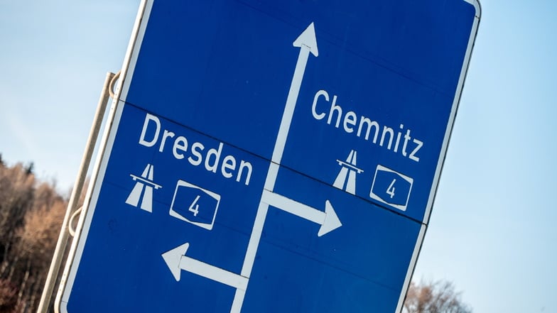 Am Mittwoch kam es auf der A4 kurz nach der Anschlussstelle Chemnitz-Ost zu einem Unfall.