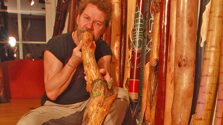 Dia-Show über Australien mit Didgeridoo-Konzert