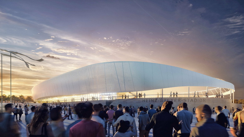 So soll das Steyer-Stadion nach dem 37-Millionen-Euro-Umbau aussehen.