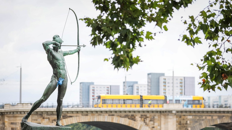 Hohe Schäden durch Vandalismus und Graffiti an Dresdens Kunstobjekten
