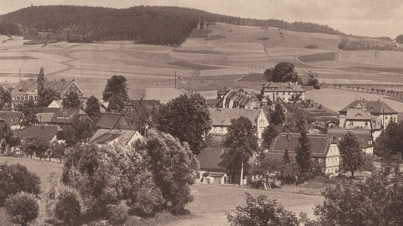So sah es am Eibauer Hänschberg in der ersten Hälfte des 20. Jahrhunderts aus.
