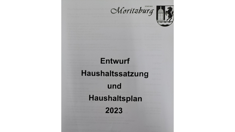 Jetzt kein Entwurf mehr: Die Gemeinde Moritzburg hat einen beschlossenen Haushalt.