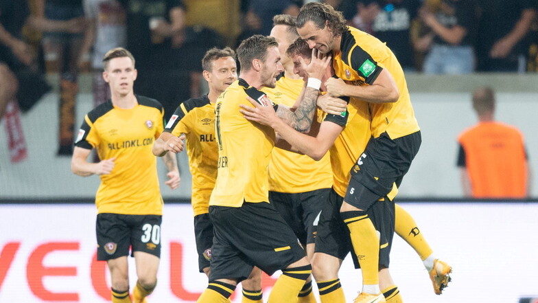 Sie sind obenauf bei Dynamo nach dem Saisonstart mit zwei Siegen und einem Unentschieden in Liga zwei, dazu das Weiterkommen im DFB-Pokal.