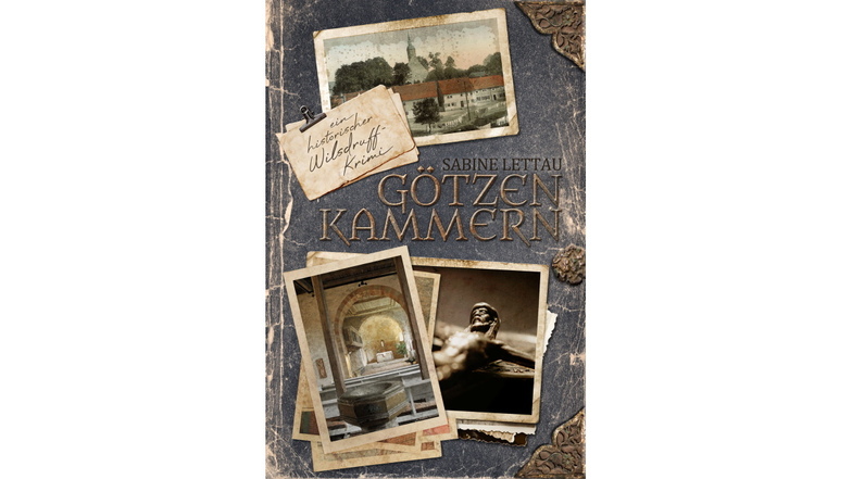 Dieses Cover wird ein neues Buch sein "Götzenkammer" von Sabine Lettau.  Es findet in Wilsdruff statt und erscheint Anfang 2023.