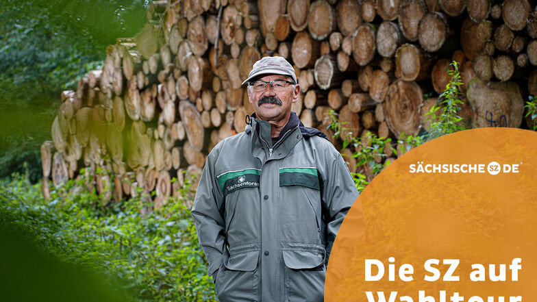 Seit 30 Jahren ist Rüdiger Reitz als Revierförster für über 1.300 Hektar Bautzener Stadtwald verantwortlich. Durch den fortschreitenden Klimawandel sieht er sein Lebenswerk gefährdet.