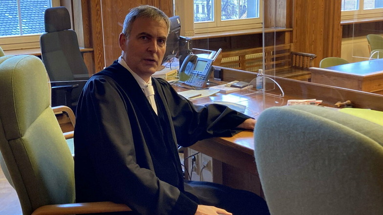 Holger Maaß, Richter am Amtsgericht Zittau, beklagt eine Überlastung der Justiz.