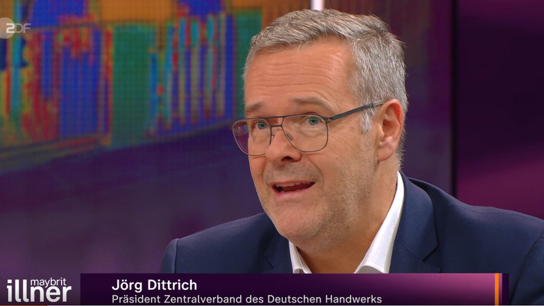 "Kräne werden zum Stillstand kommen": Handwerkspräsident warnt im ZDF vor "Crash"