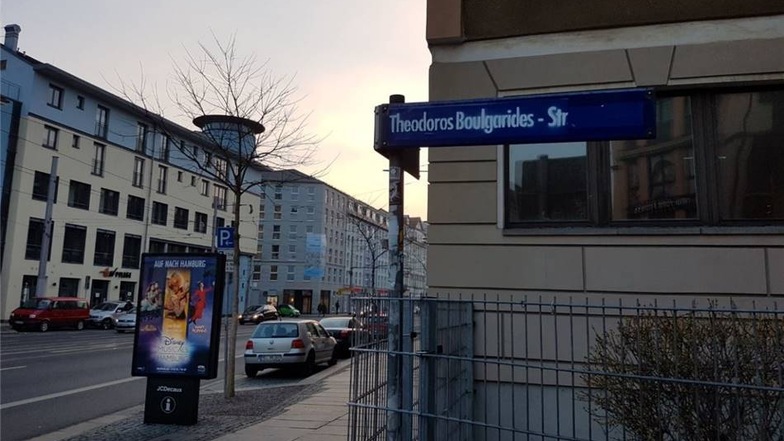 Die Martin-Luther-Straße trägt nun den Namen Theodoros Boulgarides.