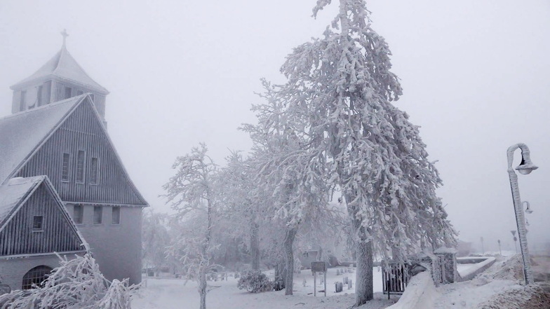 So war das Dezember-Wetter im Osterzgebirge