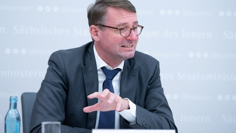 Roland Wöller (CDU), Innenminister von Sachsen.