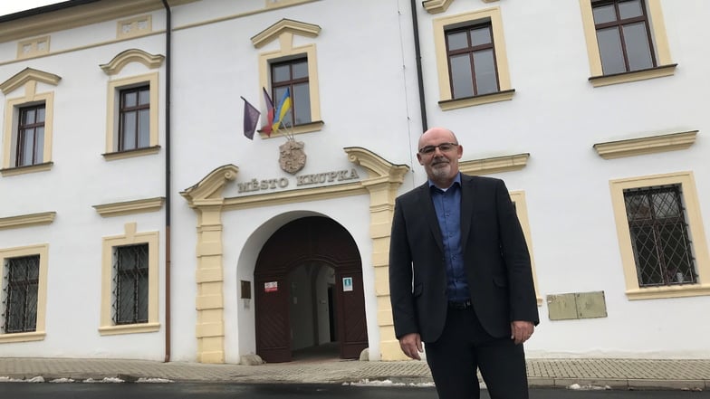 Jan Kuzma hat es im dritten Anlauf geschafft. Seit Herbst leitet er als neuer Bürgermeister von Krupka die Geschichte der Bergbaustadt.