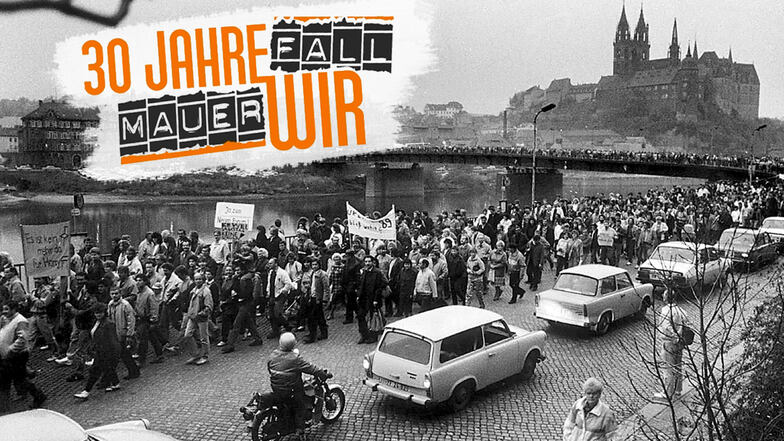 Am 31. Oktober 1989 fand die zweite große Dienstagsdemonstration in Meißen statt.  10.000 Menschen zogen vom Stadtzentrum zum damaligen Rat des Kreises.