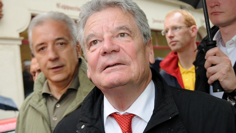 Nicht selten gab es wichtigen Besuch wie den Bundespräsidenten Joachim Gauck und Sachsen-MP Stanislaw Tillich.