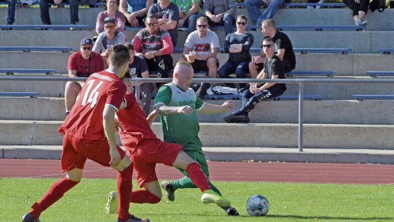 In allen Belangen überlegen war die noch junge Mannschaft des SV Grün-Weiß Niederstriegis im Pokal gegen den SV Großbardau. Nach 90 Minuten stand es 7:0 für die Gastgeber.
