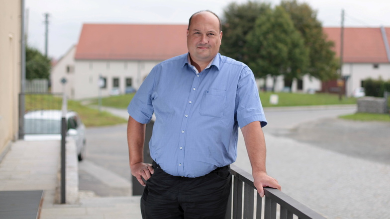 Markus Kreuz (CDU) ist der alte und neue Bürgermeister von Panschwitz-Kuckau.