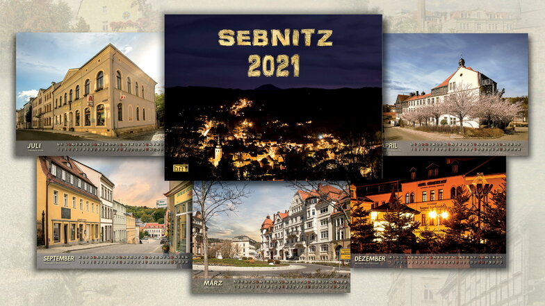 Der Kalender: Mit Sebnitz-Motiven durch das Jahr 2021.