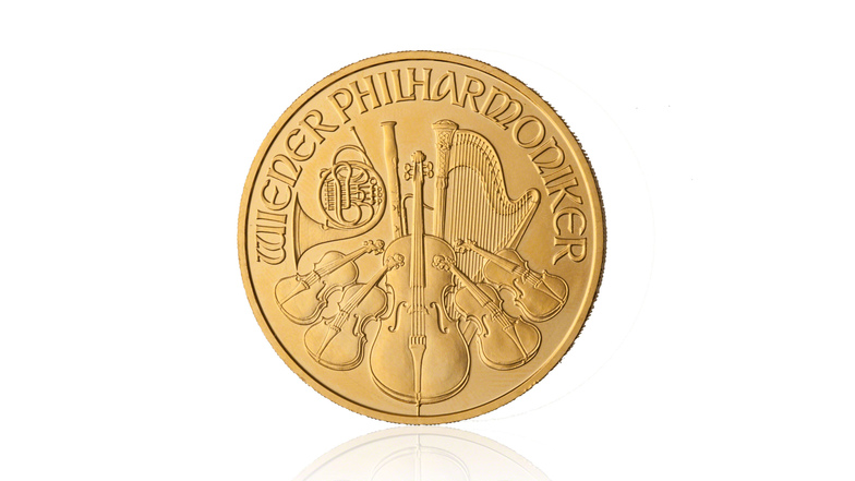 Die Goldunze Wiener Philharmoniker ist eine der renommiertesten Goldmünzen Europas und weltweit bekannt für ihr einzigartiges Design und ihre hohe Qualität. Mit einem Feingoldgehalt von 99,99 % handelt es sich um eine der reinsten Anlagemünzen auf dem Mar