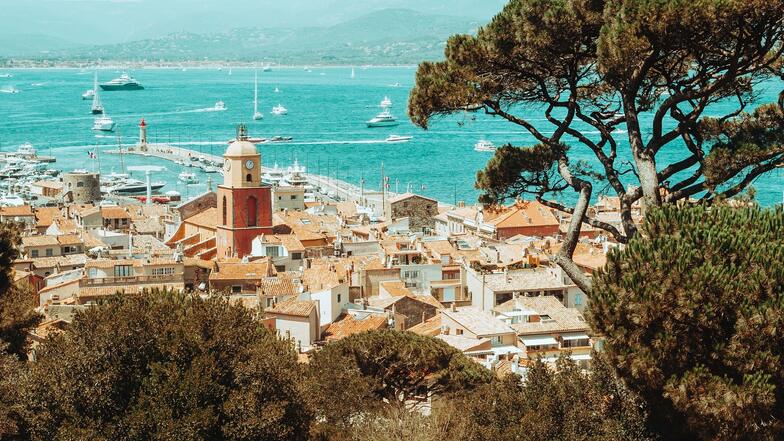 Der beliebte Ferienort Saint Tropez.