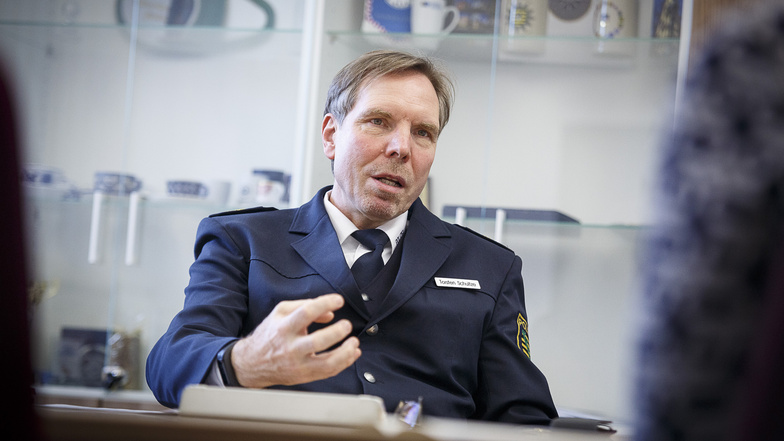Polizeipräsident Torsten Schultze