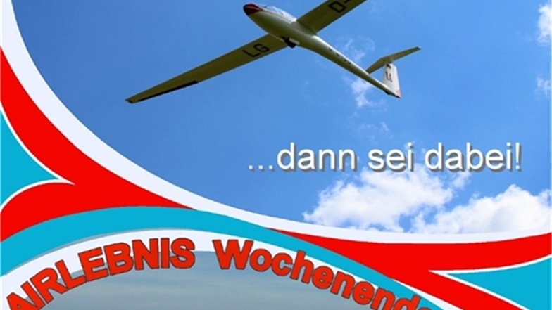 Auch mit einem Flyer wirbt der Fliegerclub für das 10. Airlebniswochenende. Ansprechpartner für Interessenten ist Jugendleiter Christian Delenk unter Telefon 01522 7143669.