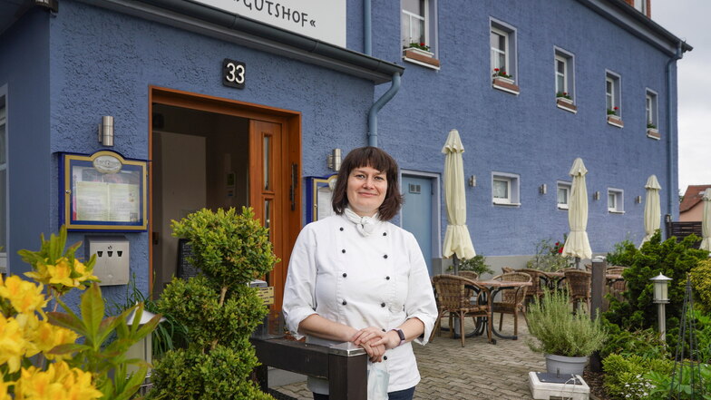 Flammkuchen, Spargel und XXL-Burger gibt's bei Tina Weßollek im L'Auberge in Bischofswerda-Belmsdorf.
