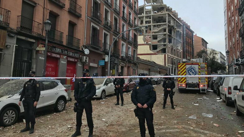 Tote bei Gasexplosion in Madrid